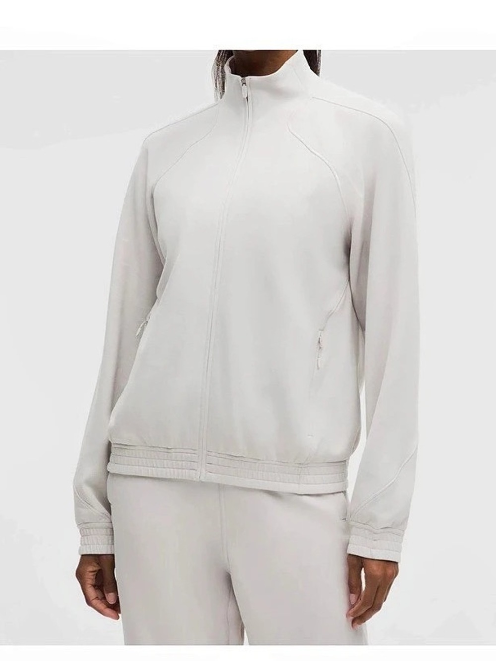 lululemon Adapted State Thermal Track Jacket dove gray
